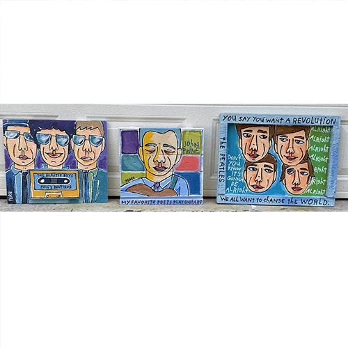 アート・デザイン・音楽 eeney meeeny barbee moos Barbee Boys Ken Pease 20x17 Beastie Boys WP5556 SOLD - Christopher Park Gallery